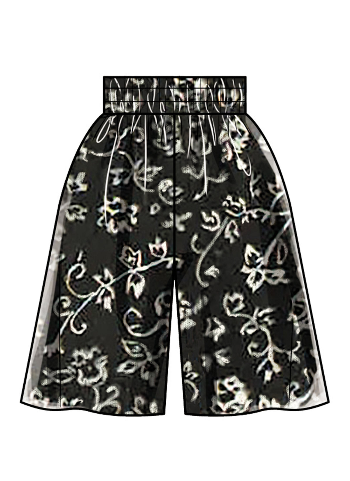 New Look N6827 sewing pattern envelope showing cropped trousers and shorts