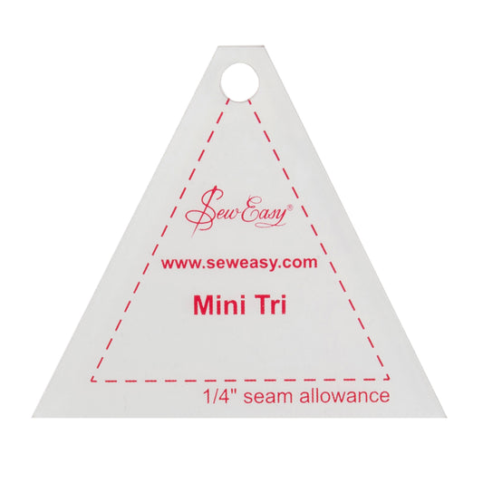 Clear mini triangle patchwork template