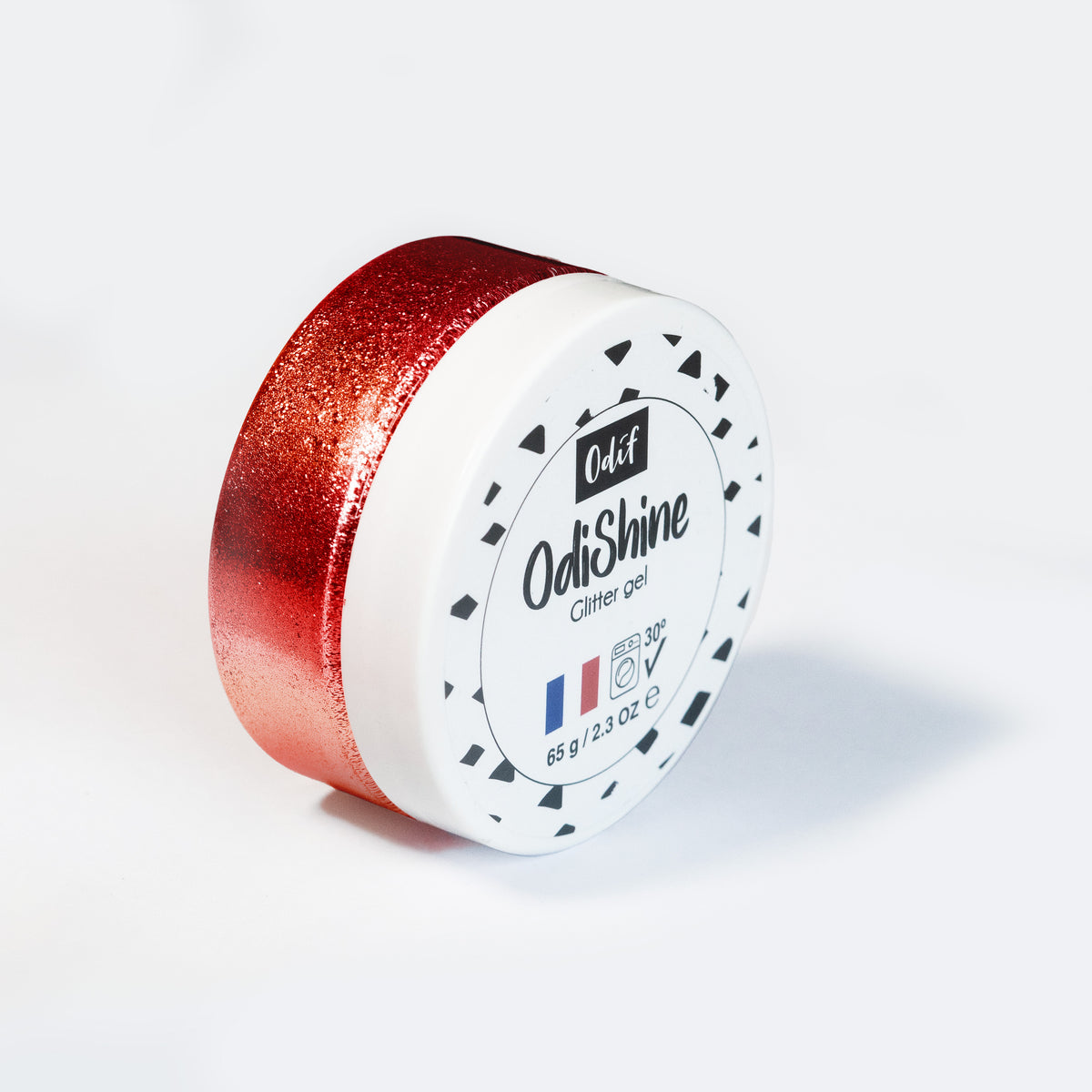 Odif OdiShine Ruby glitter gel pot
