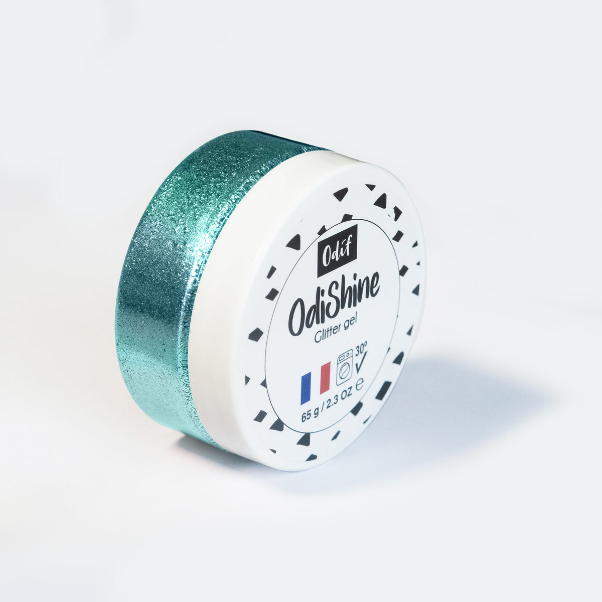 Odif OdiShine Turquoise glitter gel pot