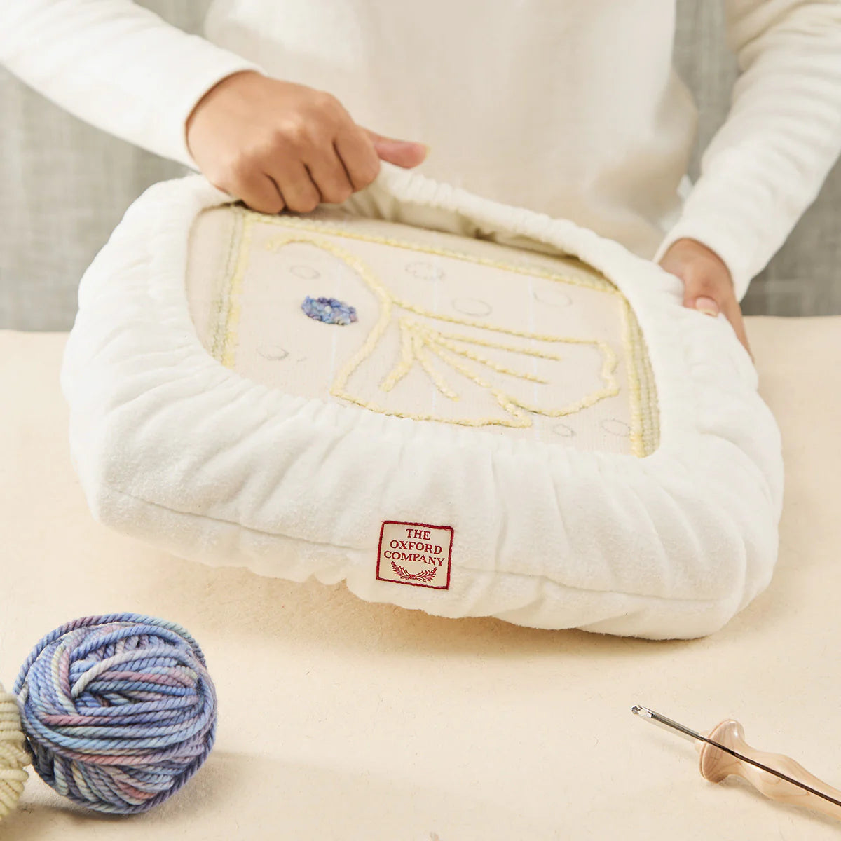 Oxford padded fleece frame cover