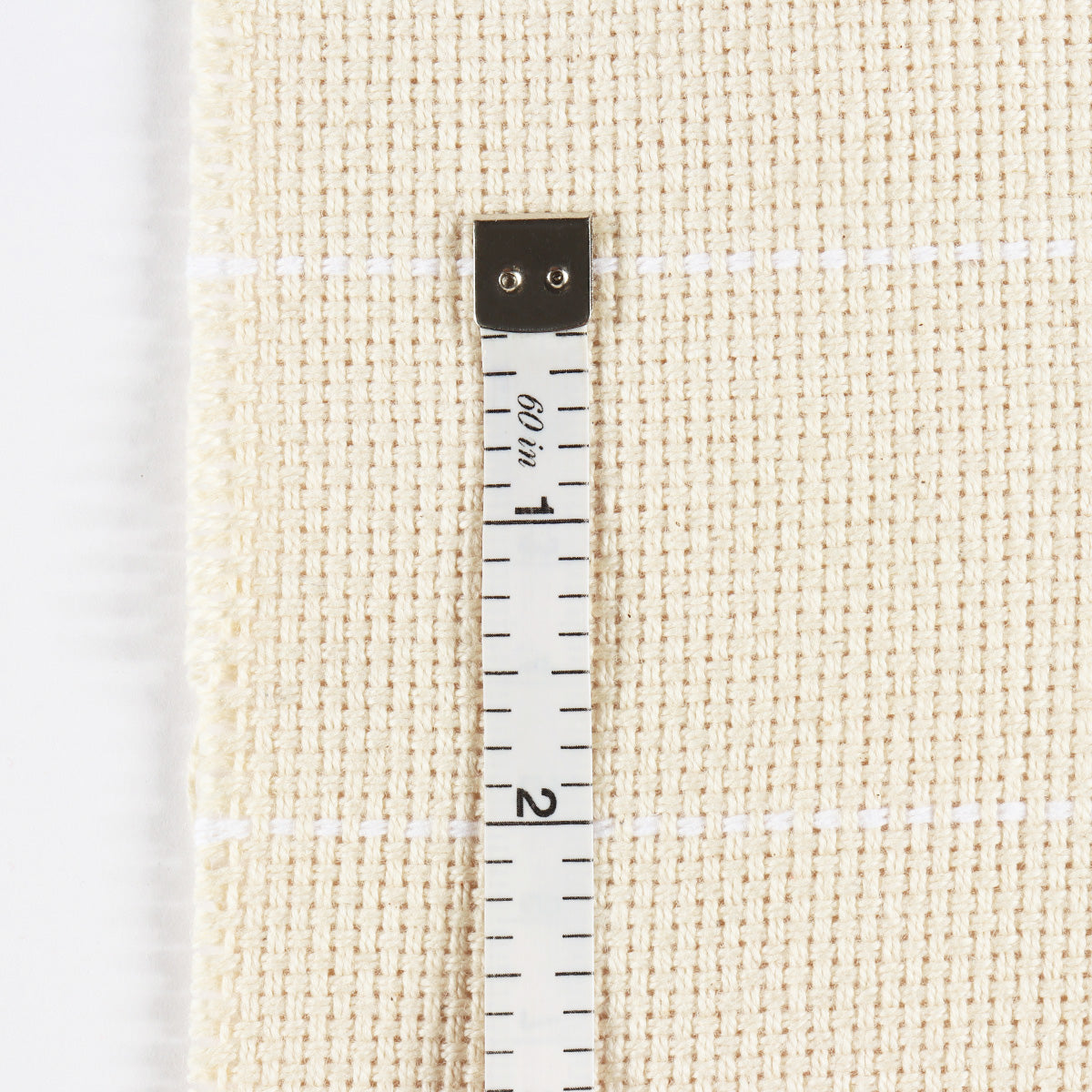 Roll of natural cotton monk's cloth backing fabric