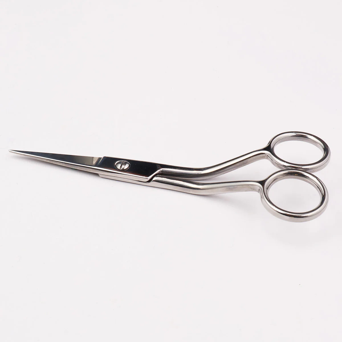 Stainless steel scissors with bent handles