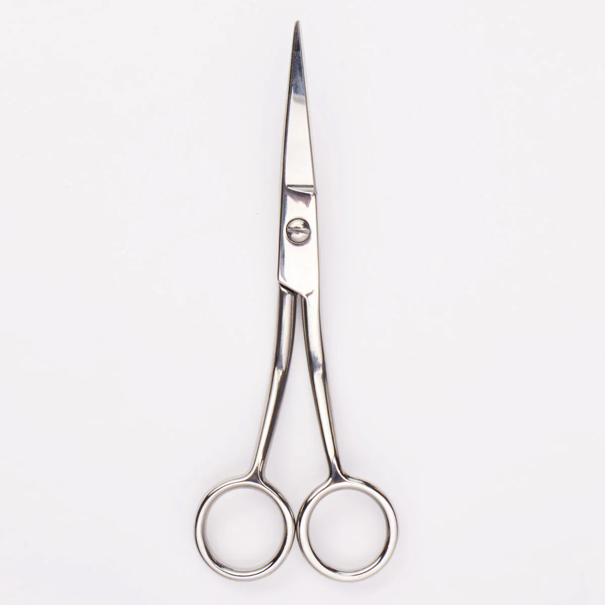Stainless steel scissors with bent handles