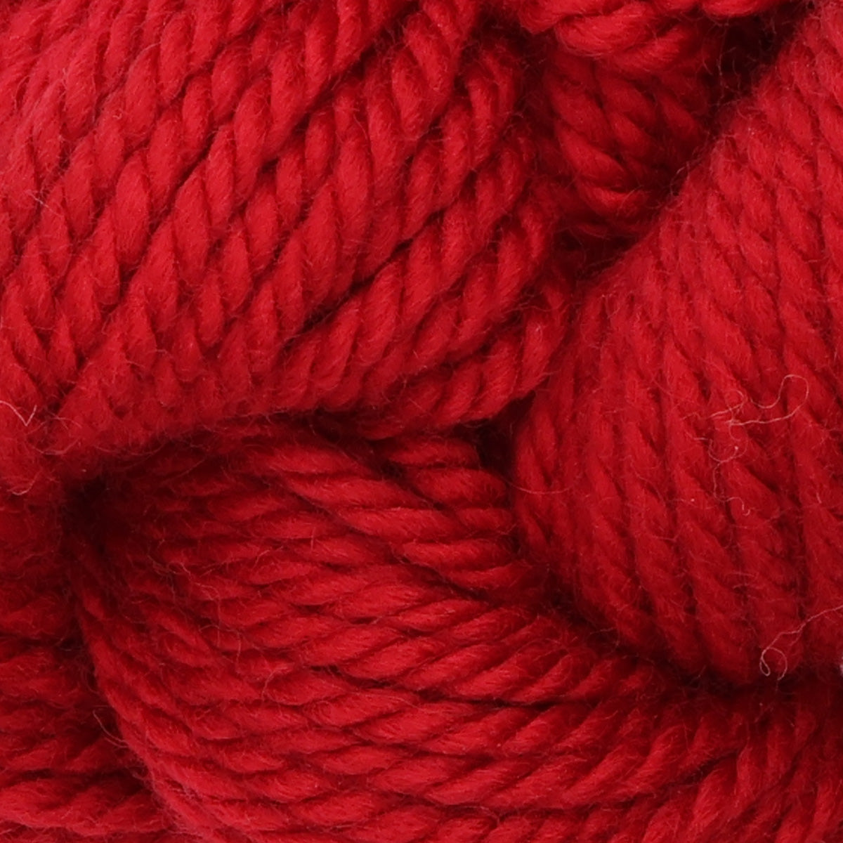 Skein of be mine hand-dyed wool punch needle yarn