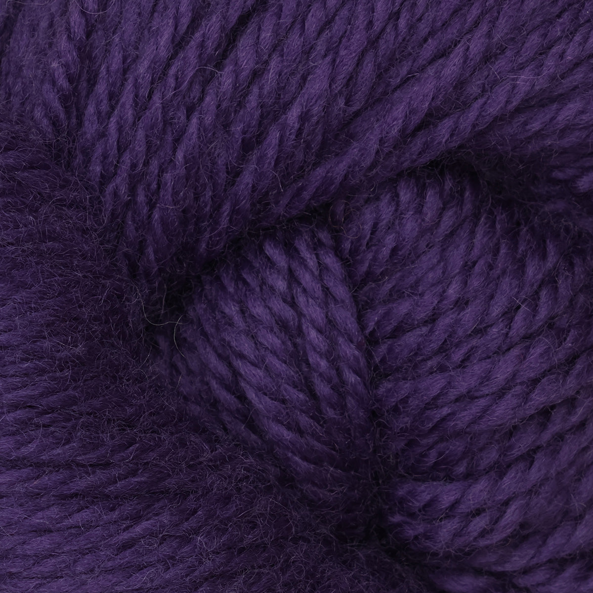 Skein of galaxy hand-dyed wool punch needle yarn