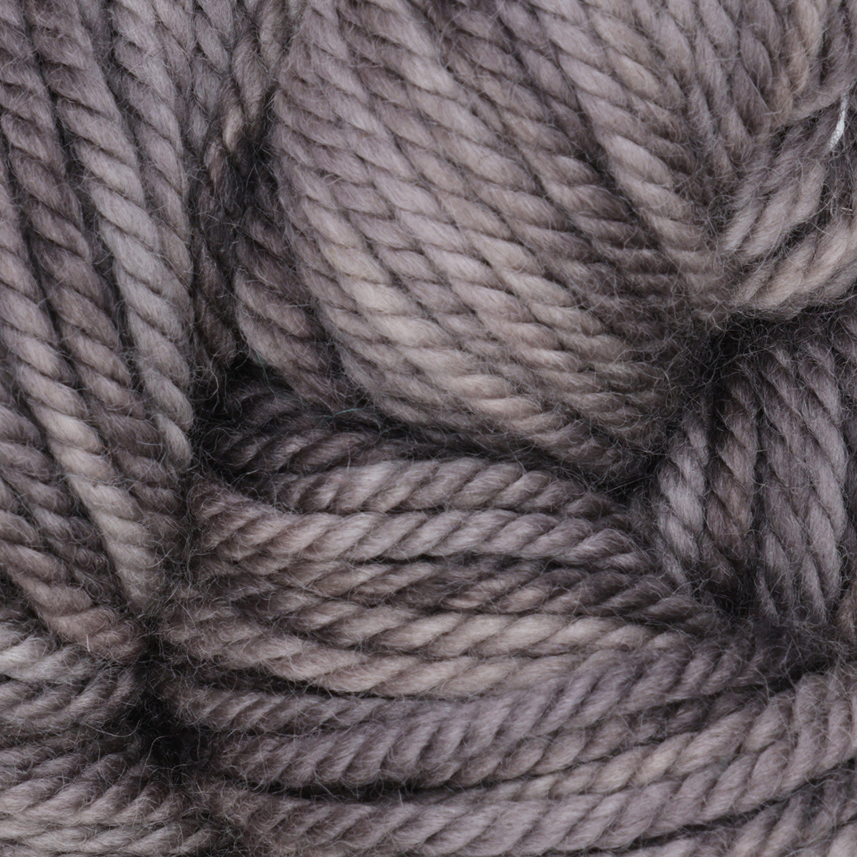 Skein of variegated Elephant rug weight punch needle wool yarn