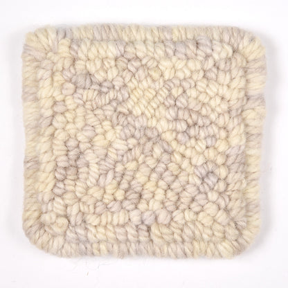 Skein of variegated Smokey Extra Light punch needle rug yarn