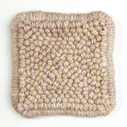 Skein of variegated Tumble Weed punch needle rug yarn