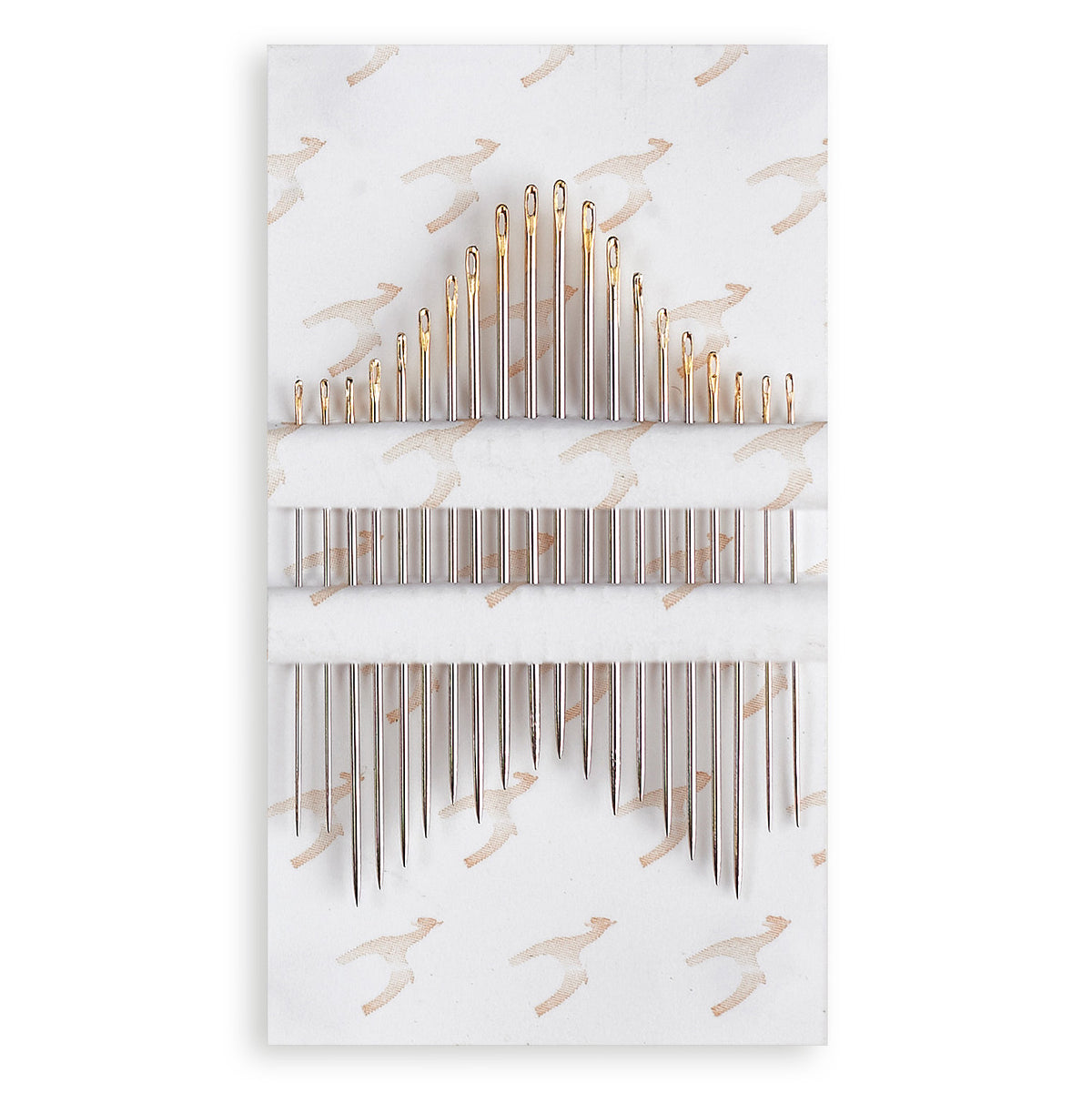 Packet of Pony gold eye sharps hand sewing needles
