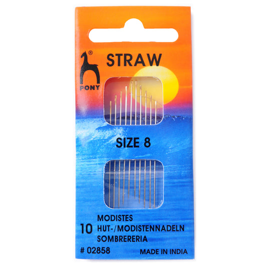 Packet of Pony gold eye milliners hand sewing needles