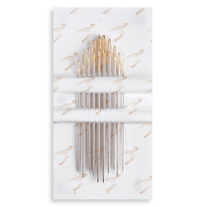 Pack of Pony gold eye darning needles