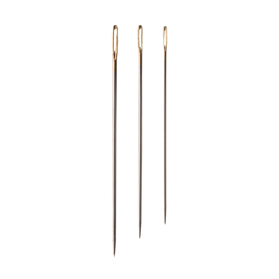 Pack of Pony gold eye darning needles