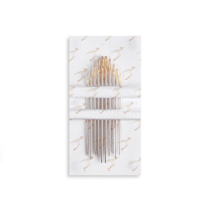 Pack of Pony gold eye darning needles