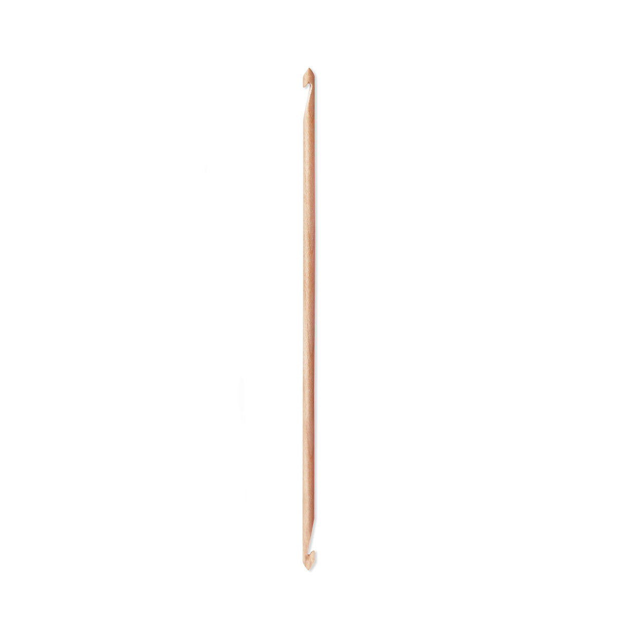 Pony maple wooden double-ended crochet hook, 3mm