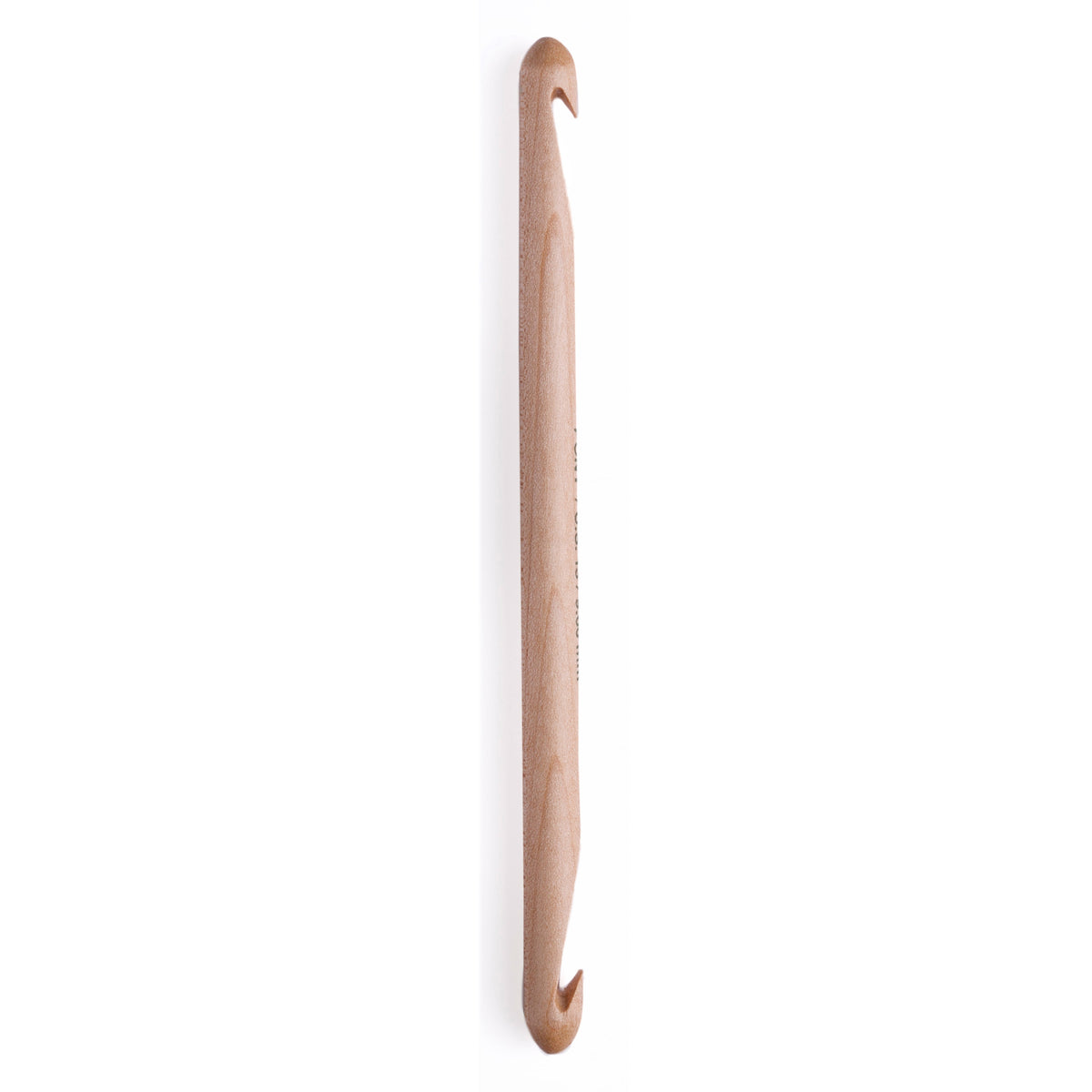 Pony maple wooden double-ended crochet hook, 9mm