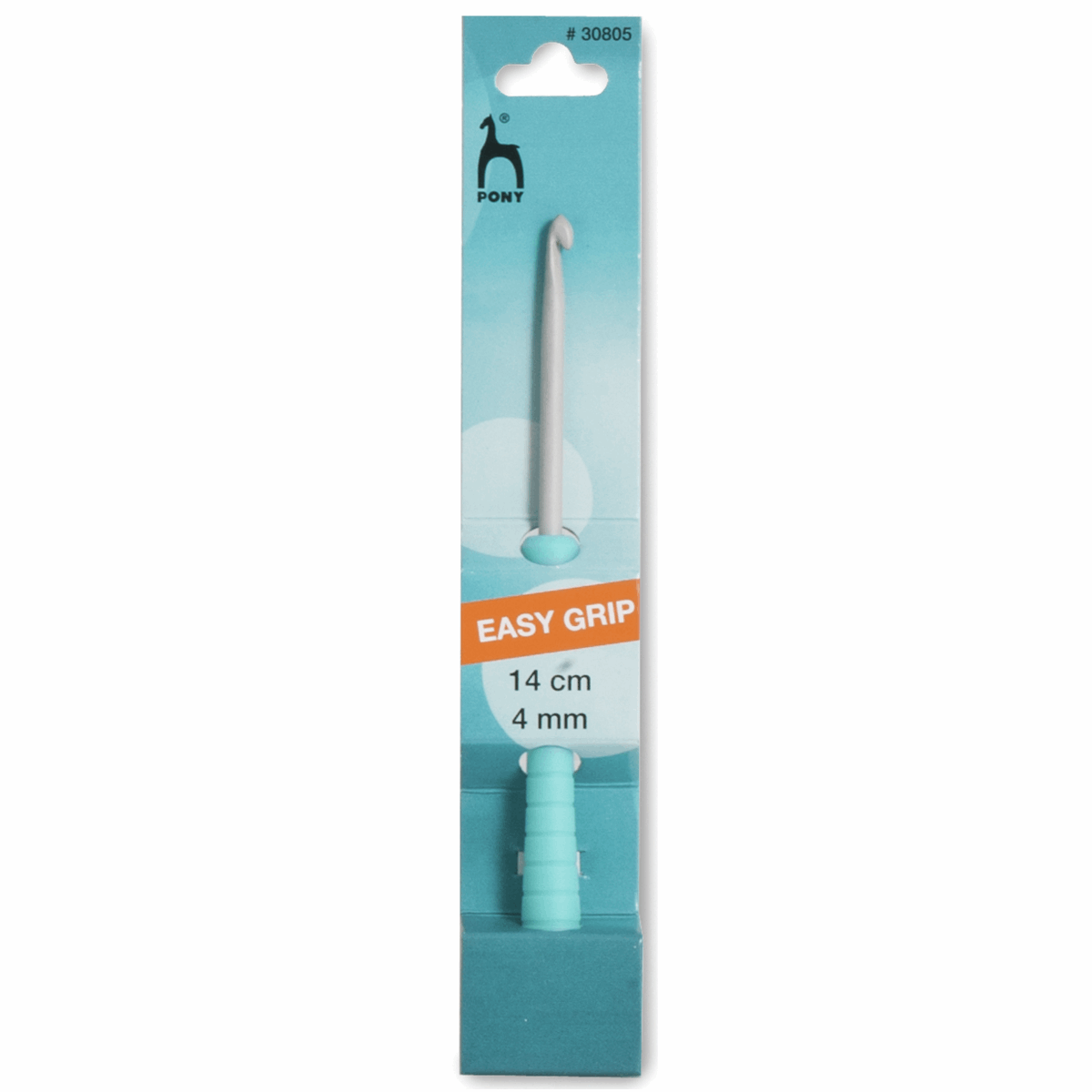 PONY Easy Grip Crochet Hook - 14cm x 4mm
