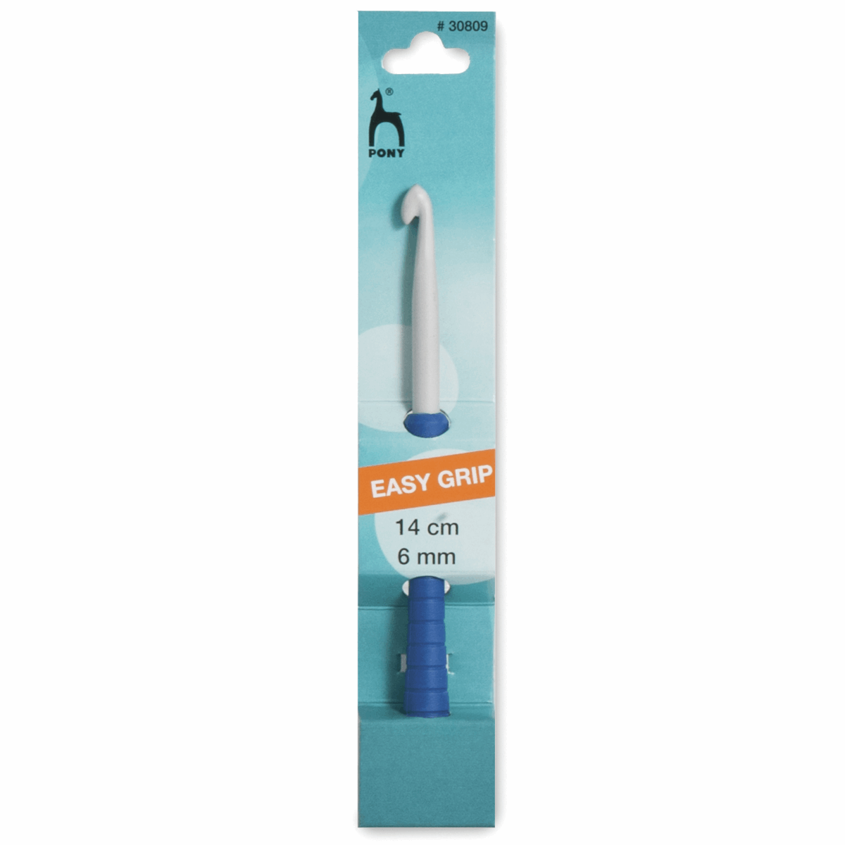 PONY Easy Grip Crochet Hook - 14cm x 6mm