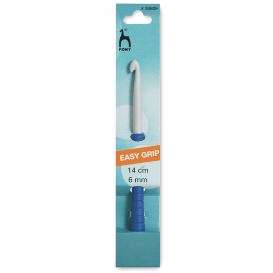 PONY Easy Grip Crochet Hook - 14cm x 6mm