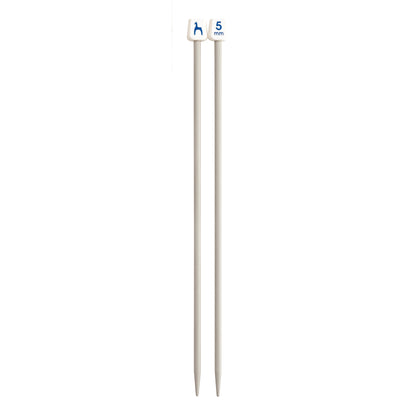 Pair of Pony Classic aluminium knitting needles, 5mm x 25cm