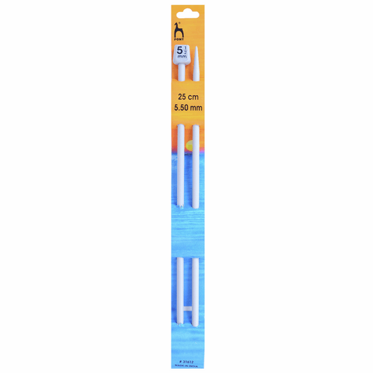 PONY Classic Single-Ended Knitting Pins - 25cm x 5.50mm