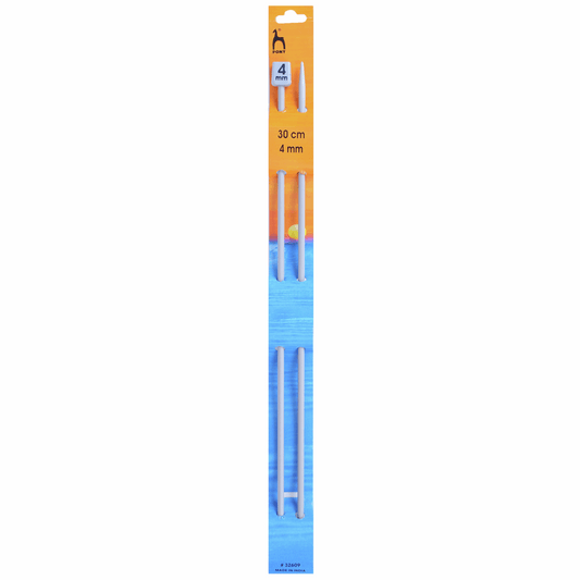 PONY Classic Single-Ended Knitting Pins - 30cm x 4mm