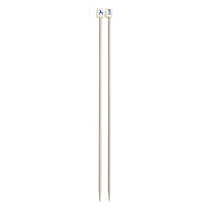Pair of Pony Classic aluminium knitting needles, 5mm x 30cm