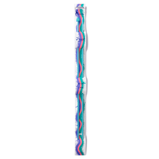 Pair of Pony Pearl coloured plastic knitting needles, 3mm x 30cm