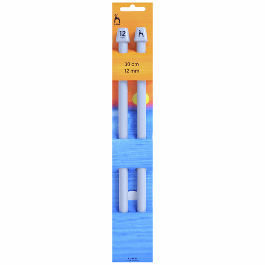 PONY Classic Single-Ended Knitting Pins - 30cm x 12mm