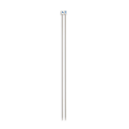 Pair of Pony Classic aluminium knitting needles, 2.75mm x 35cm