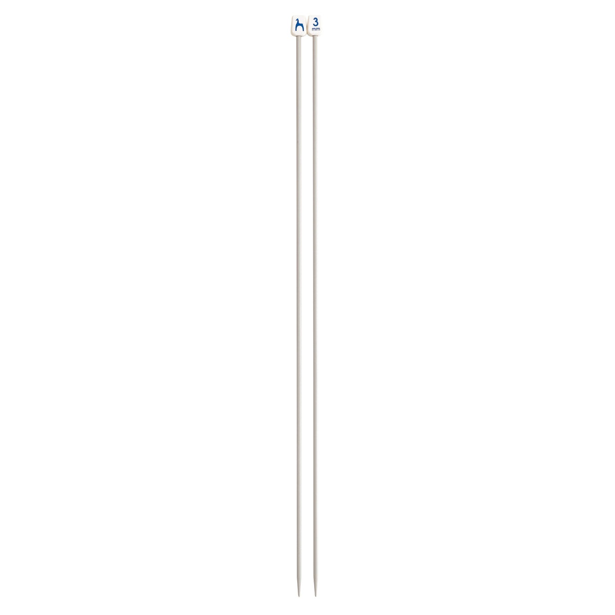 Pair of Pony Classic aluminium knitting needles, 3mm x 35cm