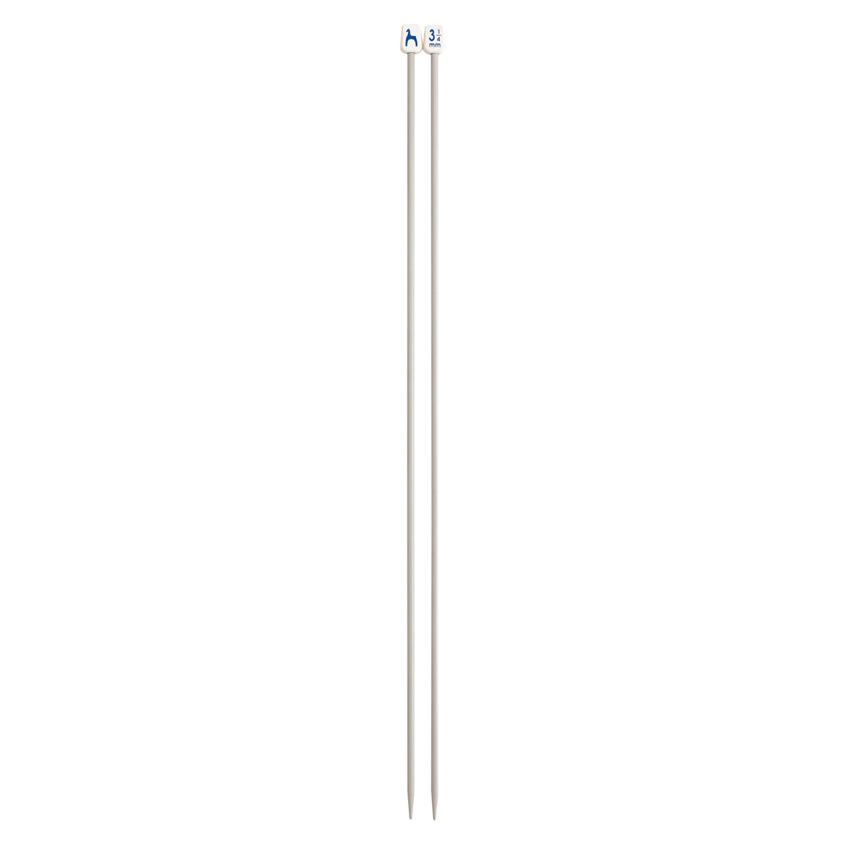Pair of Pony Classic aluminium knitting needles, 3.25mm x 35cm