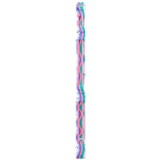 Pair of Pony Pearl coloured plastic knitting needles, 2.75mm x 35cm
