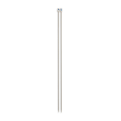 Pair of Pony Classic 2.50mm grey aluminium knitting pins