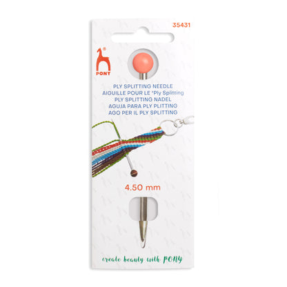 Pony 4.5mm ply splitting needle