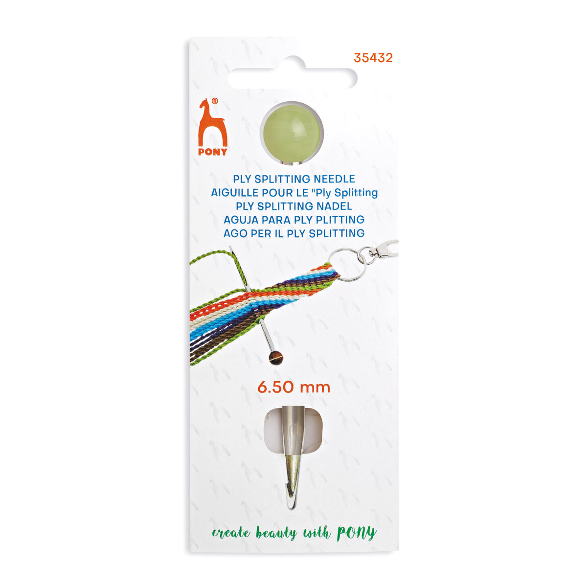 Pony 6.5mm ply splitting needle