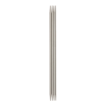 Set of 4 Pony aluminium double-pointed knitting needles, 3.75mm
