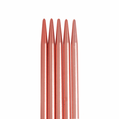 PONY Double-Ended Coloured Aluminium Knitting Pins - 20cm x 3.00mm (Set of 5)