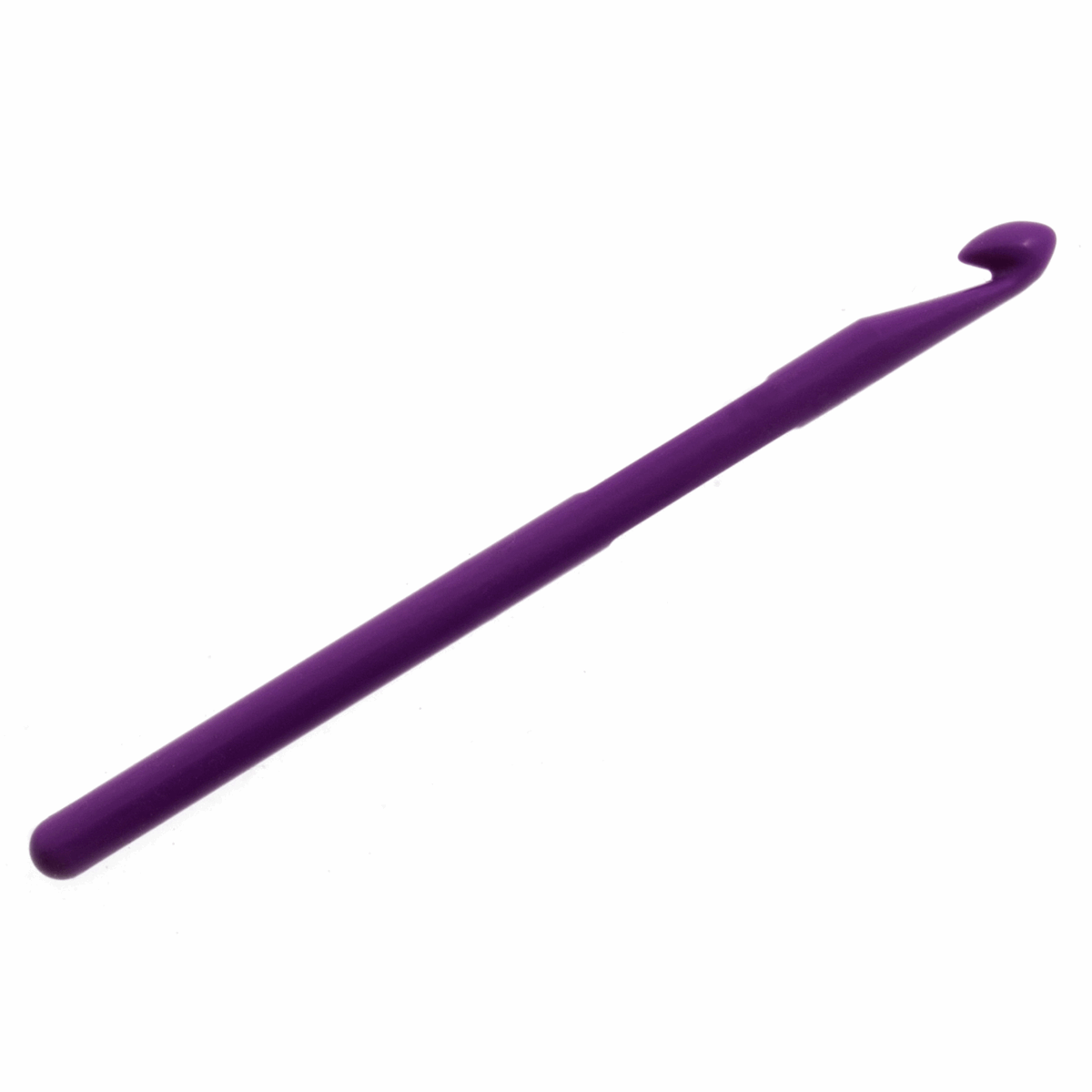 PONY Coloured Plastic Crochet Hook - 15cm x 8mm