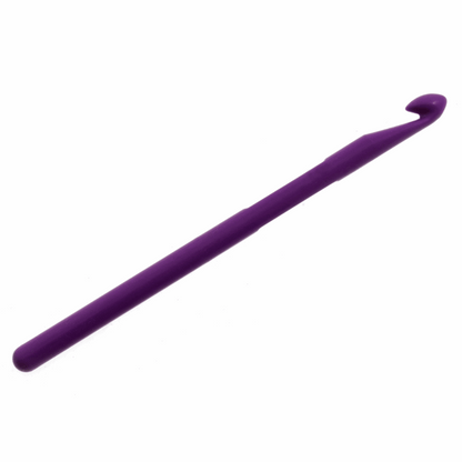 PONY Coloured Plastic Crochet Hook - 15cm x 8mm