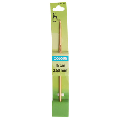 Pony coloured aluminium crochet hook 3.5mm