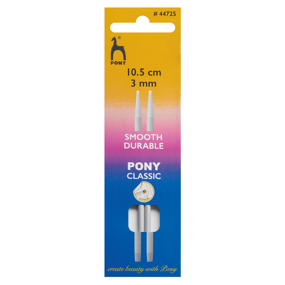 Pony Classic aluminium interchangeable knitting needle tips 3mm