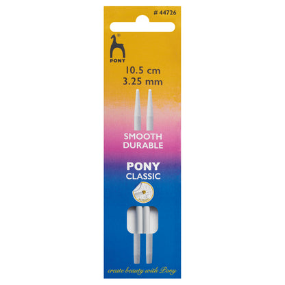 Pony Classic aluminium interchangeable knitting needle tips 3.25mm