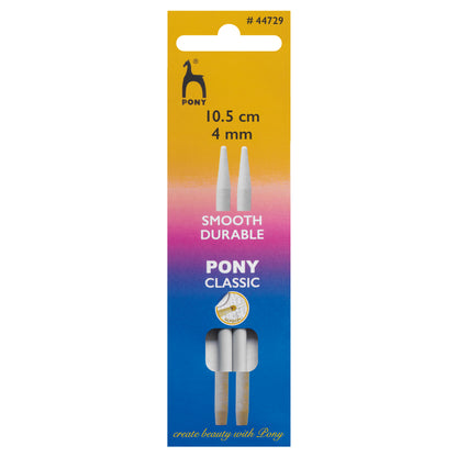 Pony Classic aluminium interchangeable knitting needle tips 4mm