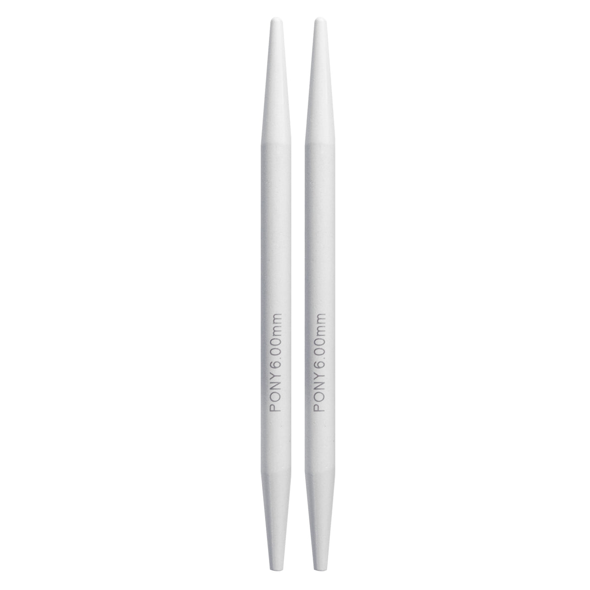 Pony Classic aluminium interchangeable knitting needle tips 6mm