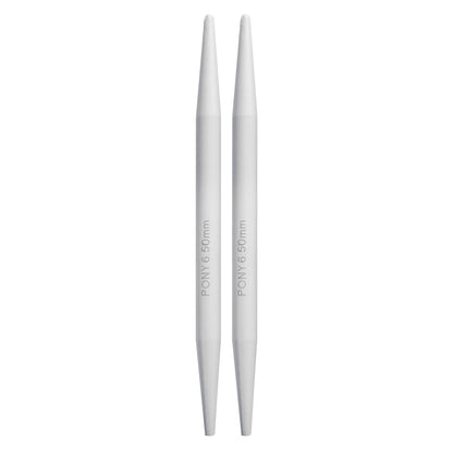 Pony Classic aluminium interchangeable knitting needle tips 6.5mm