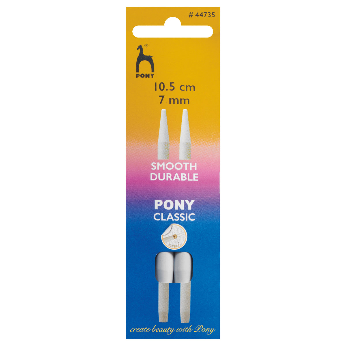 Pony Classic aluminium interchangeable knitting needle tips 7mm