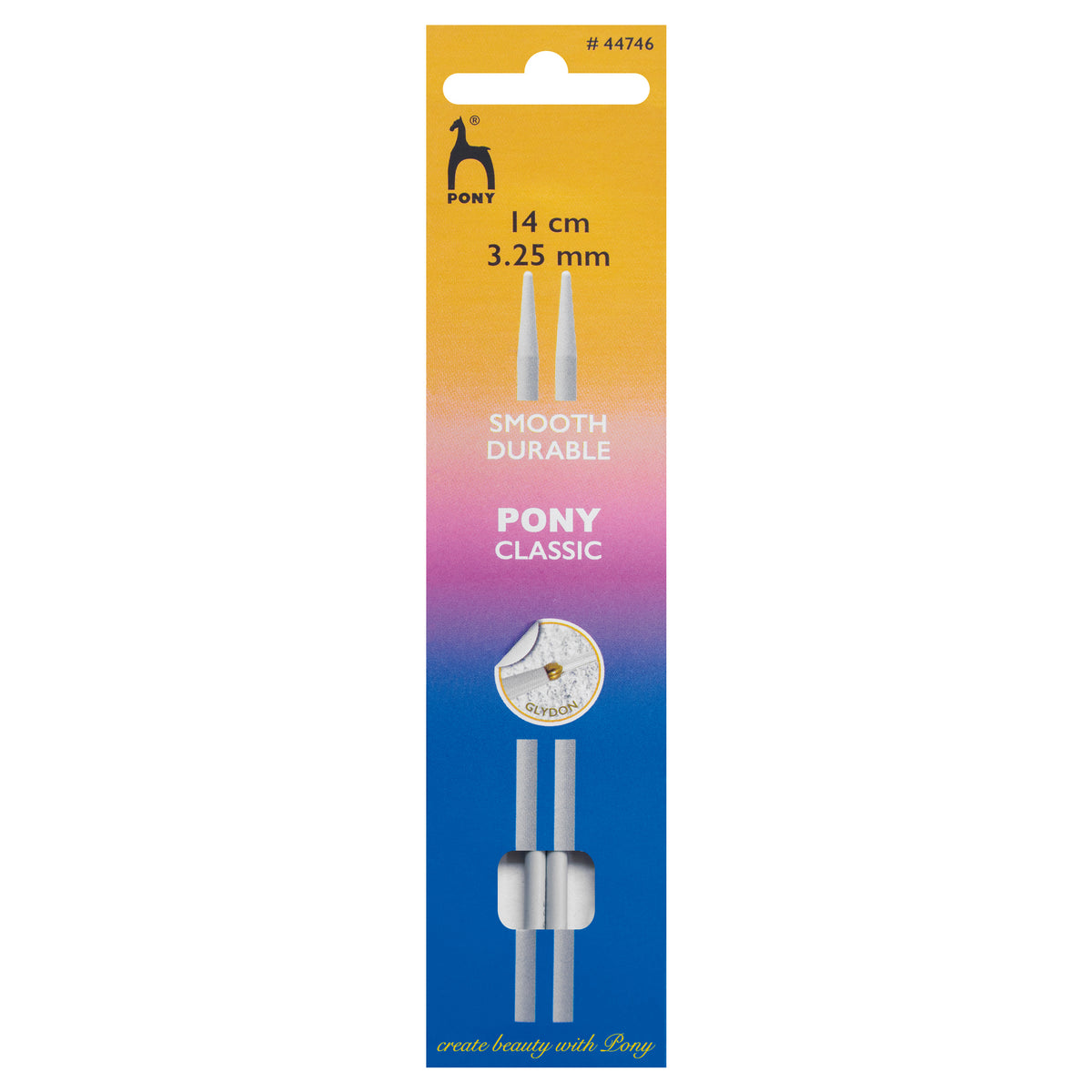 Pony Classic aluminium interchangeable knitting needle tips 3.25mm