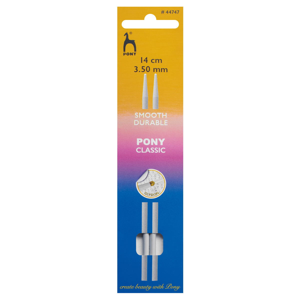 Pony Classic aluminium interchangeable knitting needle tips 3.5mm