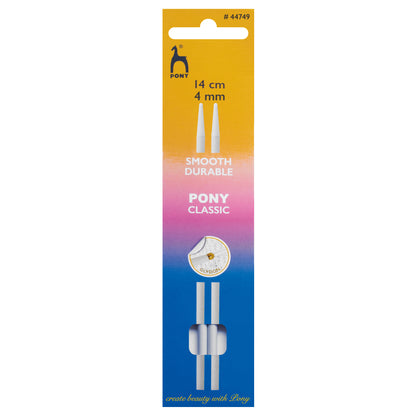 Pony Classic aluminium interchangeable knitting needle tips 4mm